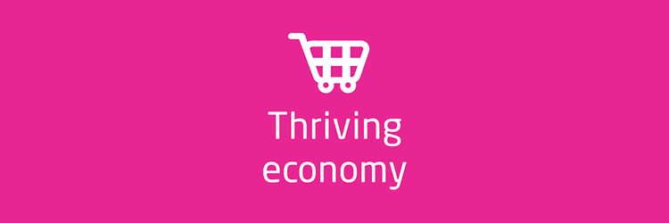 Thriving economy